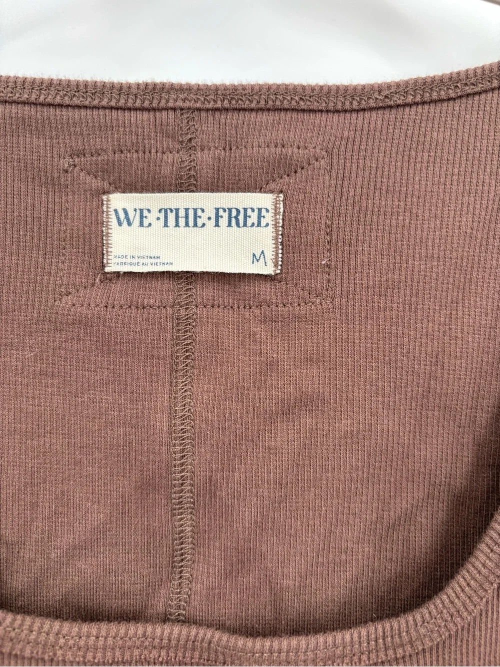 Free People hummingbird long sleeve top